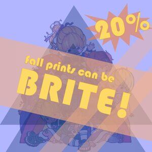 PRINTS ON SALE!!! - VIVIDLY VILLIANOUS 😈🌈🎃 - 20% til 10.31